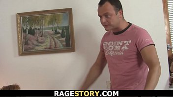 Preview 2 of Family Group Sex Xxx Video - Petite foxy teen takes rough banging