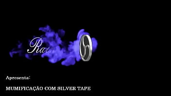 Preview 1 of Wow Efect - MUMIFICA&Ccedil_&Atilde_O SILVER TAPE,  DOMINA&Ccedil_&Atilde_O ,  RAINHA NAHEMAH , BDSM