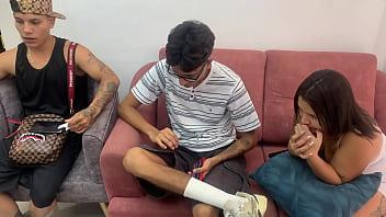 Preview 2 of Indian Forced Gang Rape Mms - Pareja de latinos sin hogar le piden a due&ntilde_o de hospedaje que les de posada y este se aprovecha para follar a la mujer por el culo duro. H.L.