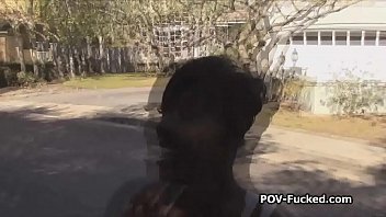Preview 1 of Paraguay Pedro Juan Caballero - Fun with black girlfriend at other peoples property