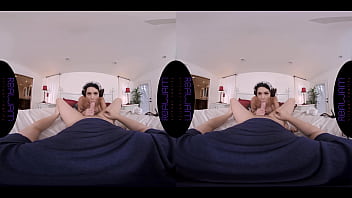 Preview 3 of Mom Secretary Cumshot In Mouth - Gabbie Carter Mega Busty Housekeeper