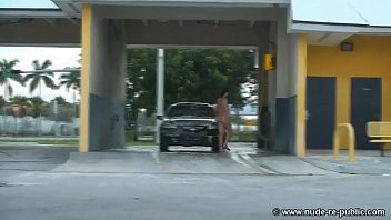Preview 3 of Millian Blu Threesome - Fit bodied brave women go out Naked in public. Nude outdoor exhibitionism! Slim &amp_ Sexy