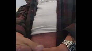 Preview 4 of Fane Klek - The solo mile high club wanking on the plane