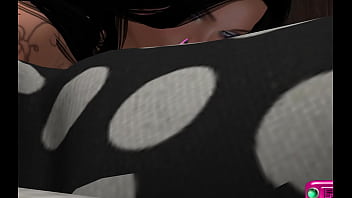 Preview 4 of Nekol Kedm N - MarakellaWriter sesso virtuale sul divano digitale