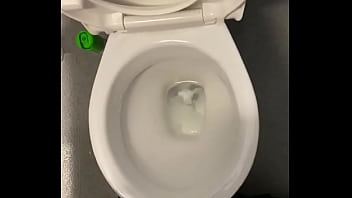 Preview 2 of Gym Girls Hot Sex - Got really horny in public toilets cumshot all over