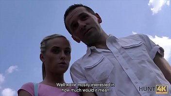 Preview 2 of Hindi Hiroin Tamanna Hot Nxxxy - HUNT4K. Smart pickup in the park causes sex with teen beauty Shanie Ryan indoors