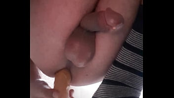 Preview 3 of Baby Thongs - Por atras dildo