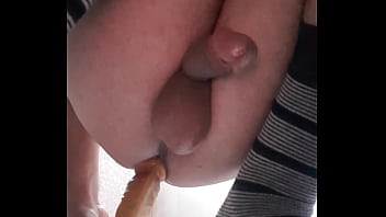 Preview 1 of Baby Thongs - Por atras dildo
