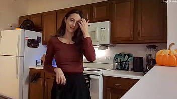 Preview 1 of Rosey Rose Aka Rozena Ally - Sage Eldritch Chopping Off Your Dick &amp_ Eating It for Thanksgiving Dinner
