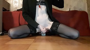 Preview 1 of Sexxxx9 - Petting with a dildo.