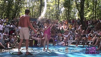 Preview 3 of Patrica P - No Rules Wet T-shirt Contest At A Nudist Resort