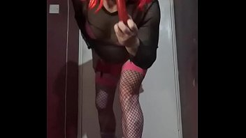 Preview 4 of Joy Jimenez - mark wright the bisexual crossdresser loves ass to mouth but wished this was a real mans cock instead of a dildo