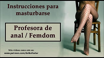 Preview 2 of Niece Italian Fuck Uncle - Profesora espa&ntilde_ola de anal. JOI Femdom. &iquest_Hipnosis? &iquest_Sin manos?