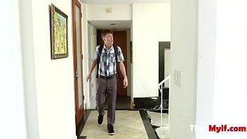 Preview 1 of Indian Studence Fu - Busty Brunette Seduces Teen Cock- Melissa Lynn