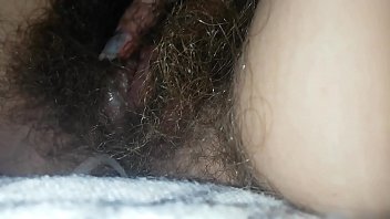 Preview 4 of Office 4 Play Iv - Quick masturbation in the bed Hairy pussy close up orgasm big clit cumming