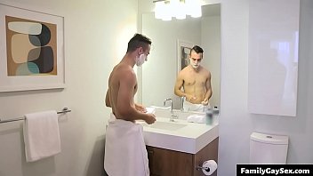 Preview 1 of Candy Monroe Gang Bang - hot gay step dad and