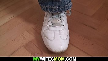 Preview 2 of Girl Busty Sex - His hairy girlfriends m. sucks and rides cock