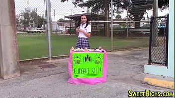 Preview 1 of South Movie Sex - Petite teen gets facial after sucking