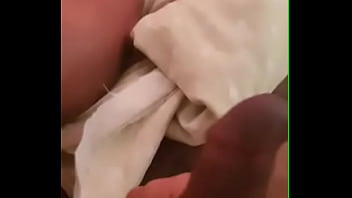 Preview 3 of Fat Granny Hooker - My girfriend strocking my big black cock