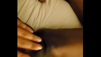 Preview 2 of Old Grandpa Cums Upclose - massaging my black sidechicks pussy