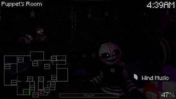 Preview 3 of Sister Kov - Beating Night 1 And Unlocking The Gallery! - Five Lustful Nights