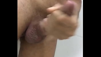 Preview 2 of Tattooed Teen Craving For Cock - Lekbrazilrec gozando no banheiro