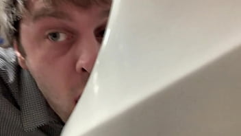 Preview 4 of Suck Cock For Me Loser - urinal cleaning