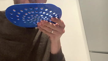 Preview 2 of Dead Shemale - faggot cleans the urinal