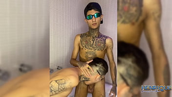 Preview 2 of Omw Fuck - MAMEI O NOVINHO HETERO ESCONDIDO DA MINA DELE NO MOTEL