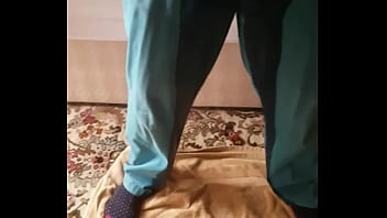 Preview 3 of Public Azent Sex - Pissing my blue trousers