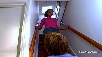 Preview 1 of Porn Hard Fucked Big Tits - Dark skinned babe assfucked by different white cocks