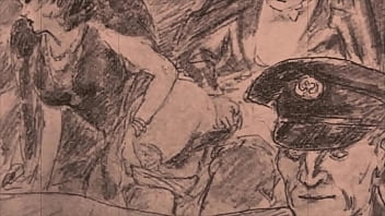 Preview 2 of Horror Porno - vintage erotic illustration