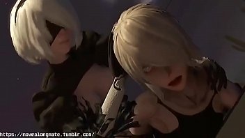 Preview 2 of Shokoshoko004 - Sex 2B x A2