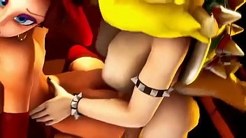 Preview 4 of Lesbian Xxxxx Hot - Bowsette x Pauline Porn