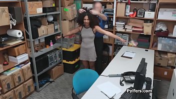 Preview 2 of Www Xvnxx In Hindi Com - Super cute ebony teen bends for guards cock
