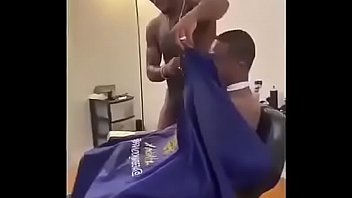 Preview 4 of Brazaar Sex - Sexy Black Men and the Barber Shop