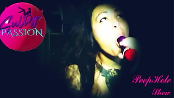 Preview 3 of 3 Coks A Garl - WATCH ME BE A DILDO SLUT THROUGH THE PEEPHOLE (Sultry Passion)