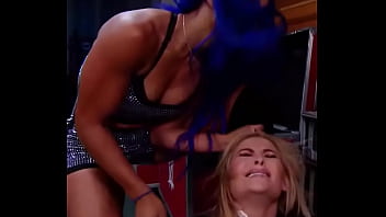 Preview 2 of Anglea White Full Show - Sasha Banks Sexy