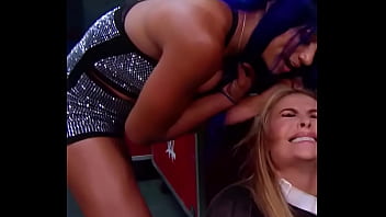 Preview 3 of Anglea White Full Show - Sasha Banks Sexy