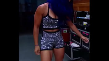 Preview 4 of Anglea White Full Show - Sasha Banks Sexy