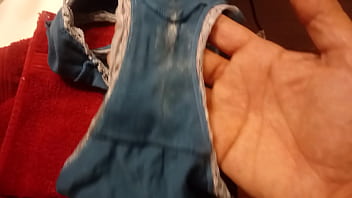 Preview 3 of Video Bokep Di Kolam - Smelling sister in law&#039_s panties
