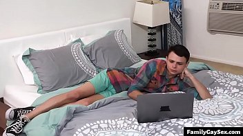 Preview 1 of Prestine Edge Mom Lends A Hand - hot gay step dad and