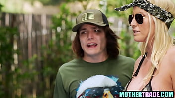 Preview 1 of Japan Come - Step moms and step sons play truth or dare