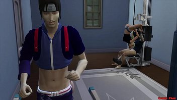 Preview 1 of Kristin Devis - Ino y Sasuke Marido Enga&ntilde_ado en Ejercicios Sexual Esposa Follada al frente de su Marido Cornudo Naruto Hentai Netorare