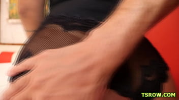 Preview 1 of Tamilan Sex - TS Luana Aquila Gives Blowjob And Fucked Bareback