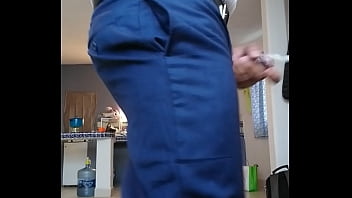 Preview 2 of Hernia Patient - Rica chaqueta en la oficina