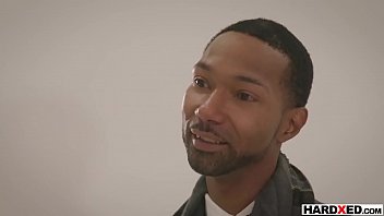 Preview 2 of Bige Boobshd - Ebony babe introduces her pussy to the new BBC neighbor