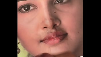 Preview 2 of Herzog Lesbian - Anupama parameshwaran cumtribute on lips