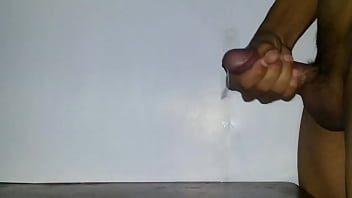 Preview 4 of Mike 18 Cute - Solo &amp_ Cum on The Table (Big Load!!!)