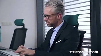 Preview 1 of Xxxxx Moves - Cindy Shine and Mina,  Anal Threesome at the Office